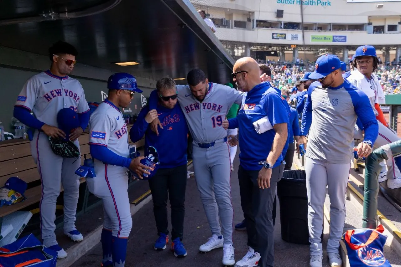 Mets: José Siri a la lista de lesionado por fractura en la pierna
