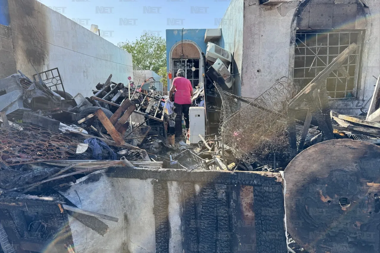 Se incendia casa de pareja de personas mayores en Misiones de Creel