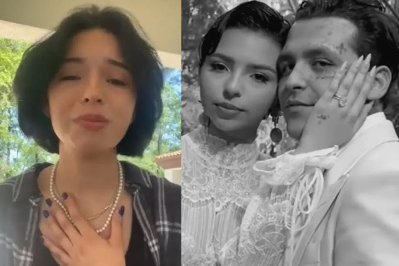 ¿Separación en puerta? Ángela borra fotos de su boda con Christian Nodal