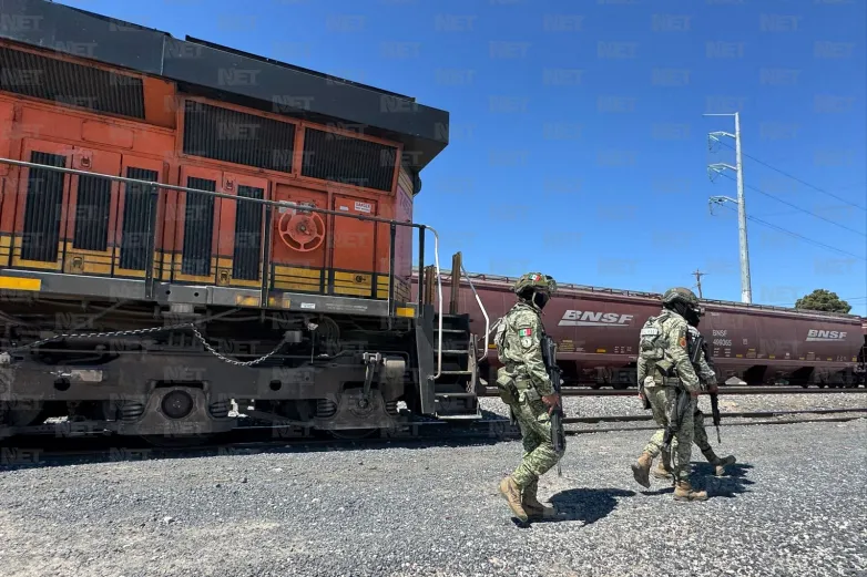 Encuentran armas abandonadas junto a las vías del tren