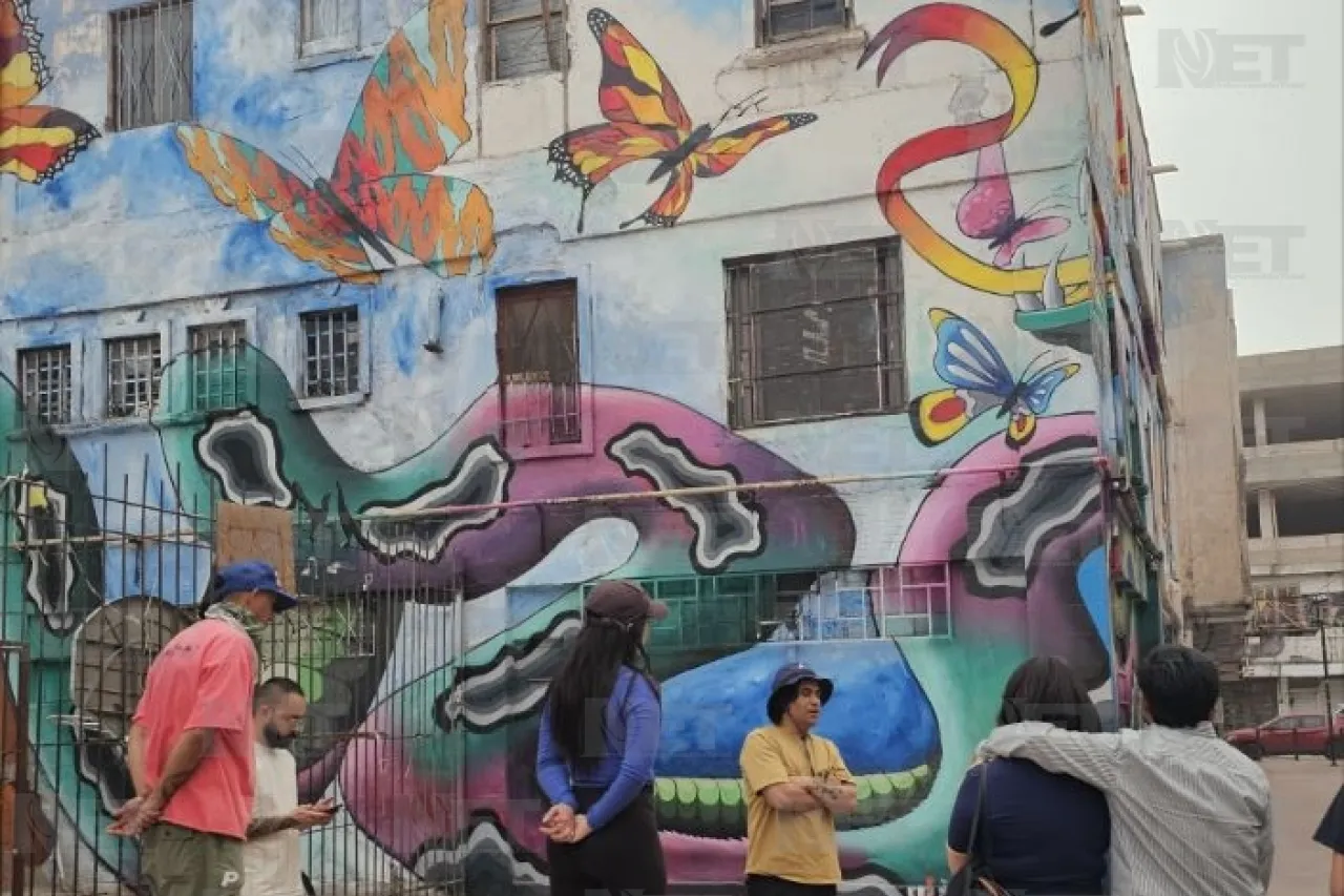 Honran a ‘Spaik’, muralista fallecido que hizo última obra en Juárez