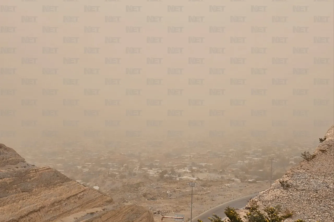 Así luce Juárez con tolvaneras desde las alturas