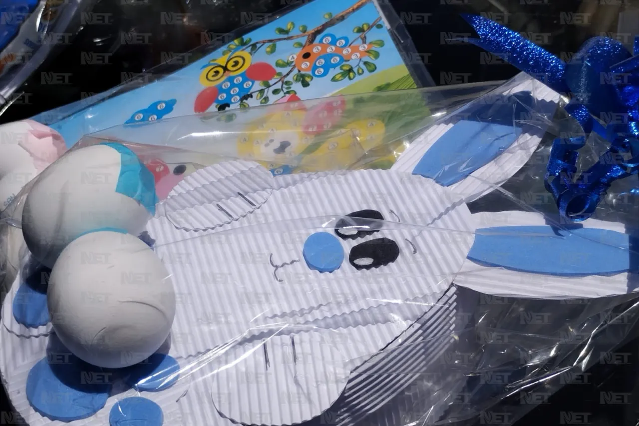 Venta de huevos de Pascua y canastas siguieron el domingo