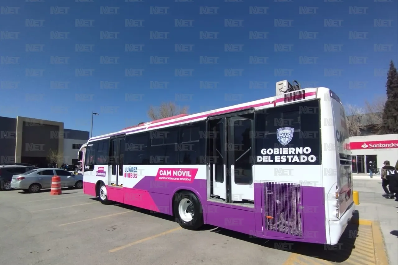 En estos puntos estará el CAM Móvil del Juárez Bus esta semana