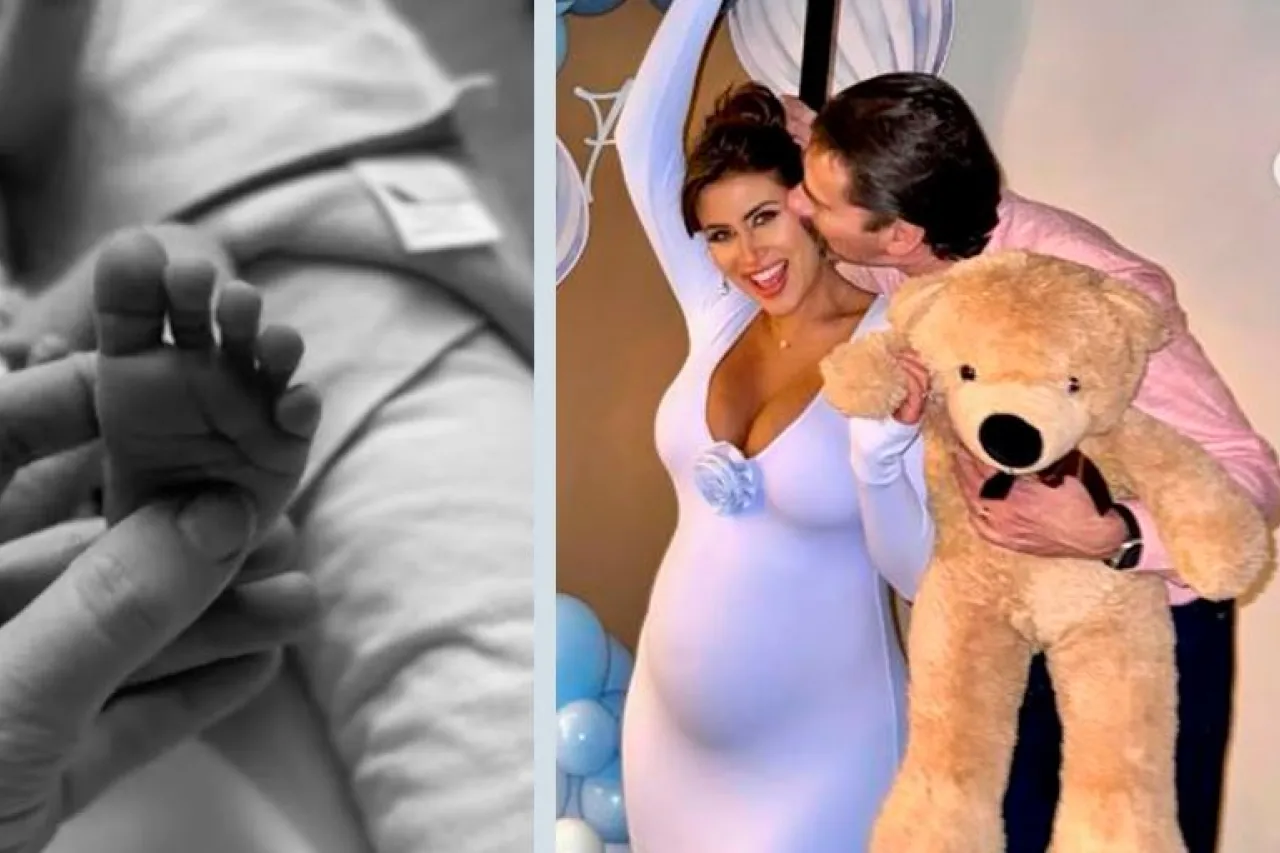 Sofía Rivera Torres y Eduardo Videgaray celebran la llegada de su hijo