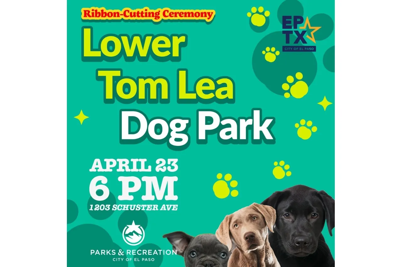 El Paso: Invitan a la inauguración del Lower Tom Lea Dog Park