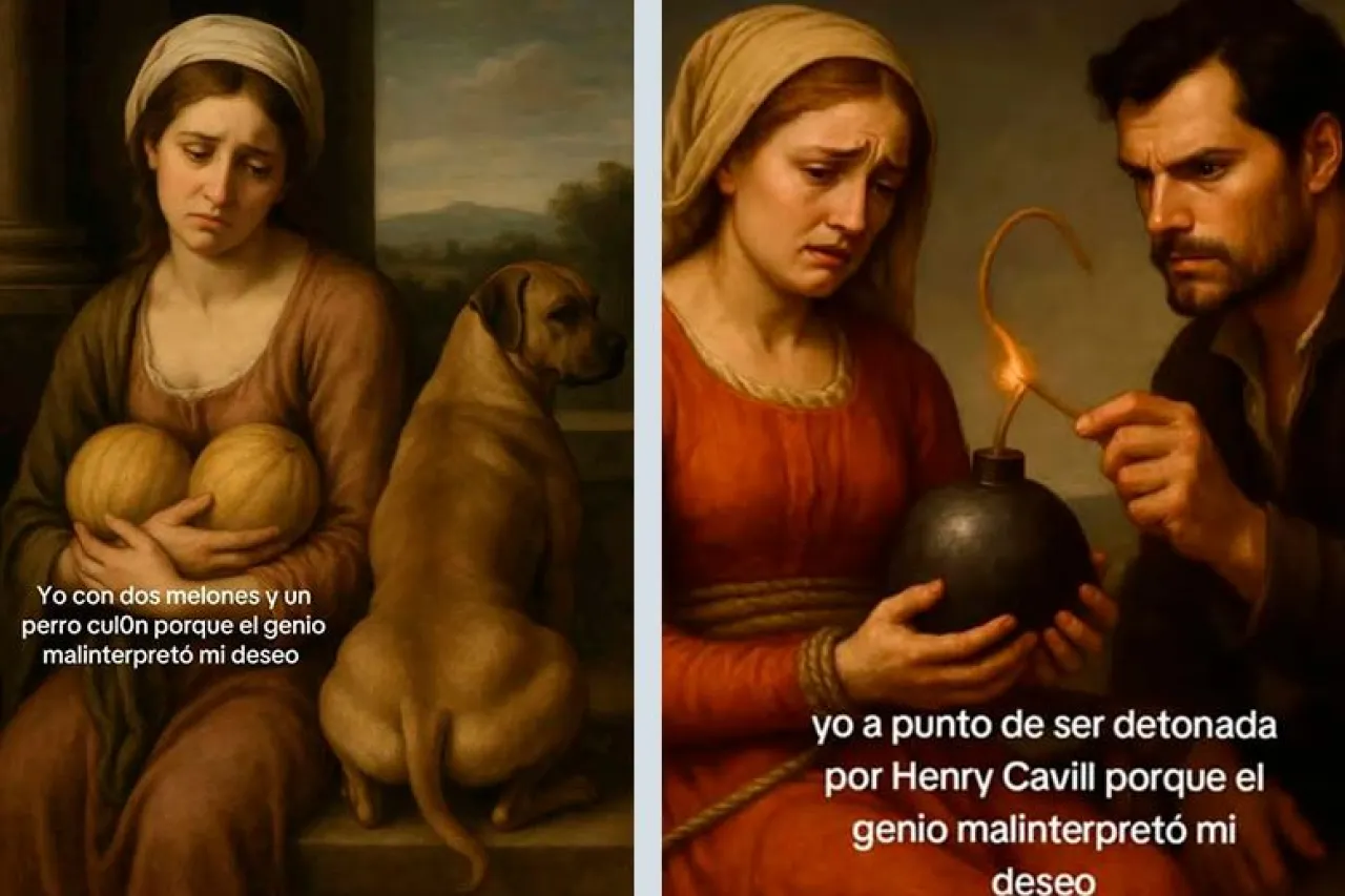 El genio malinterpretó mi deseo: La tendencia que mezcla humor y arte con IA