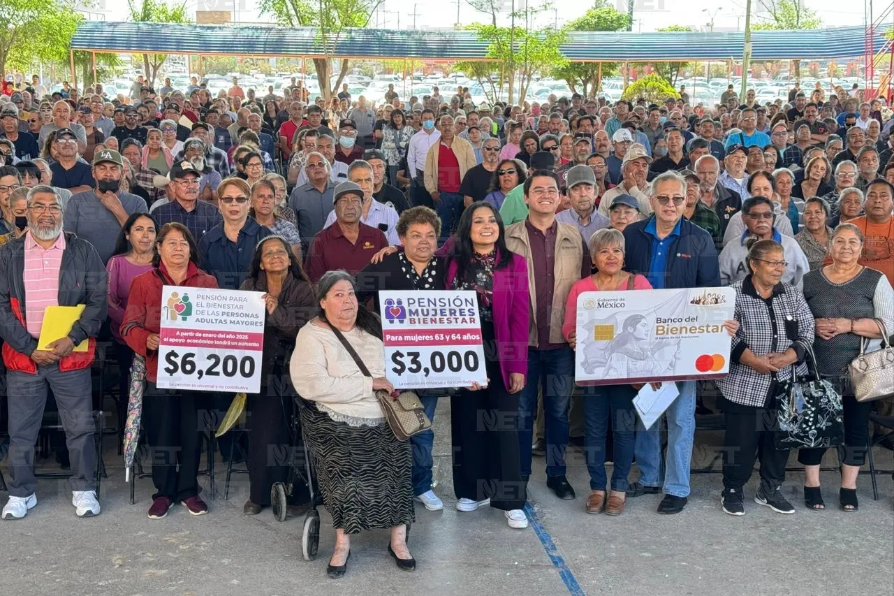 Entregan tarjetas a mil 500 adultos mayores pensionados en Juárez