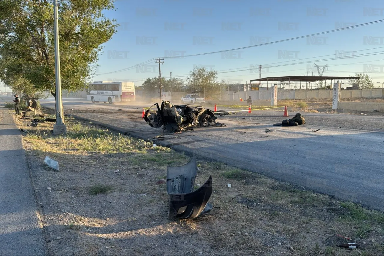 Muere tras volcadura en la glorieta del kilómetro 20