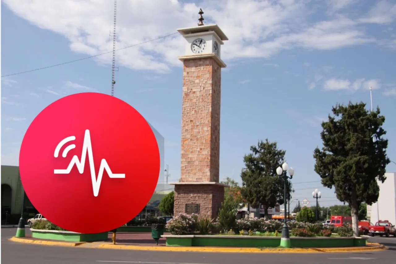 Reportan sismo de 4 grados en Delicias