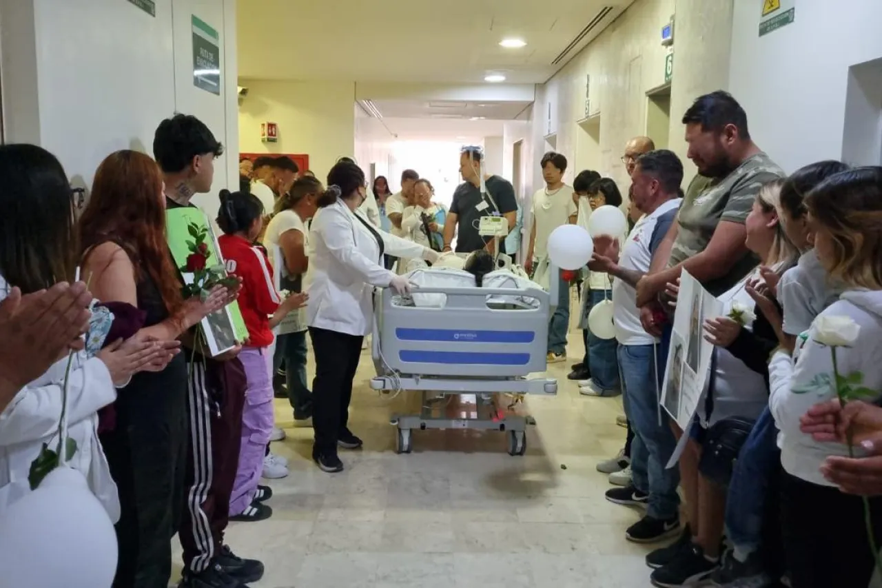 Dona juarense de 27 años con muerte cerebral sus órganos en el IMSS 66