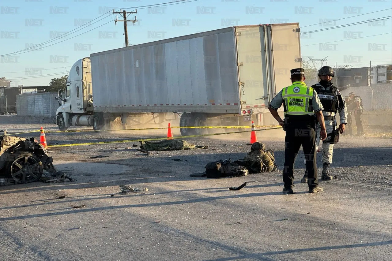 Choque mortal: Estatal llevaba llanta de emergencia en su vehículo