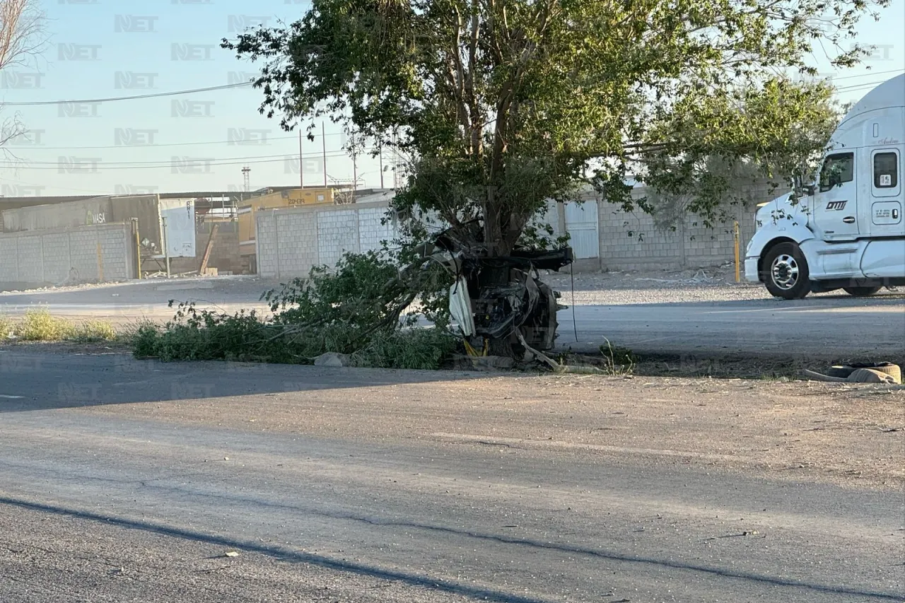 Muere tras volcadura en la glorieta del kilómetro 20