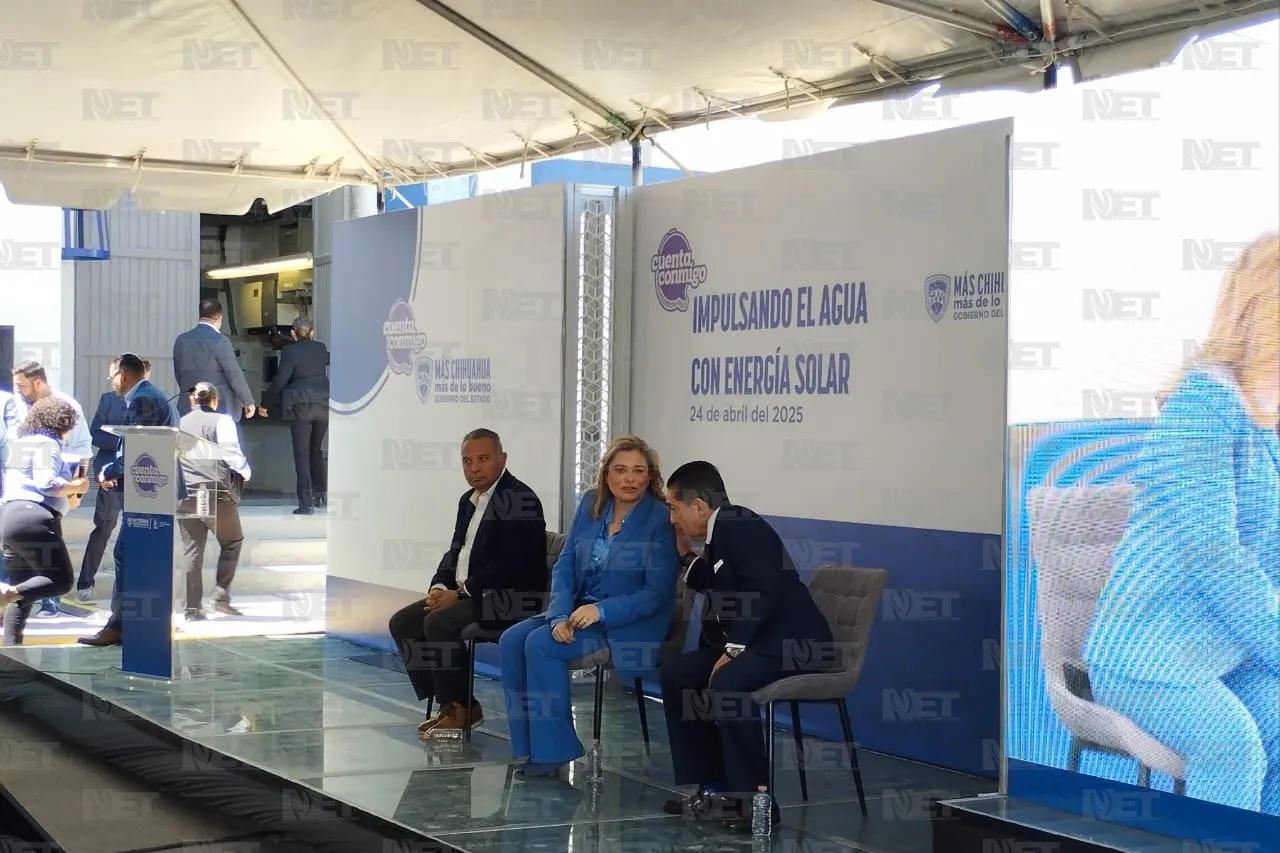 Encabeza gobernadora entrega de paneles solares en la JMAS