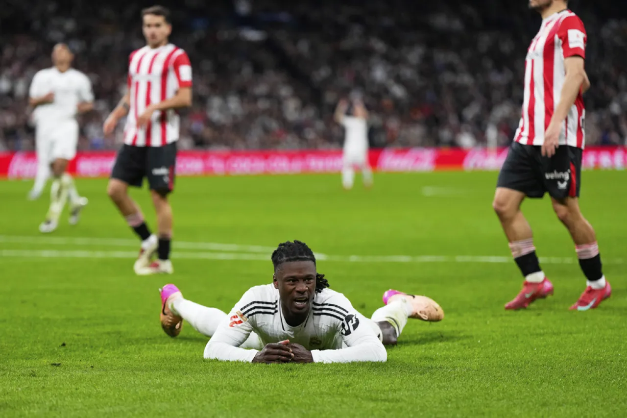 Real Madrid pierde a Camavinga por lesión para la final de la Copa del Rey