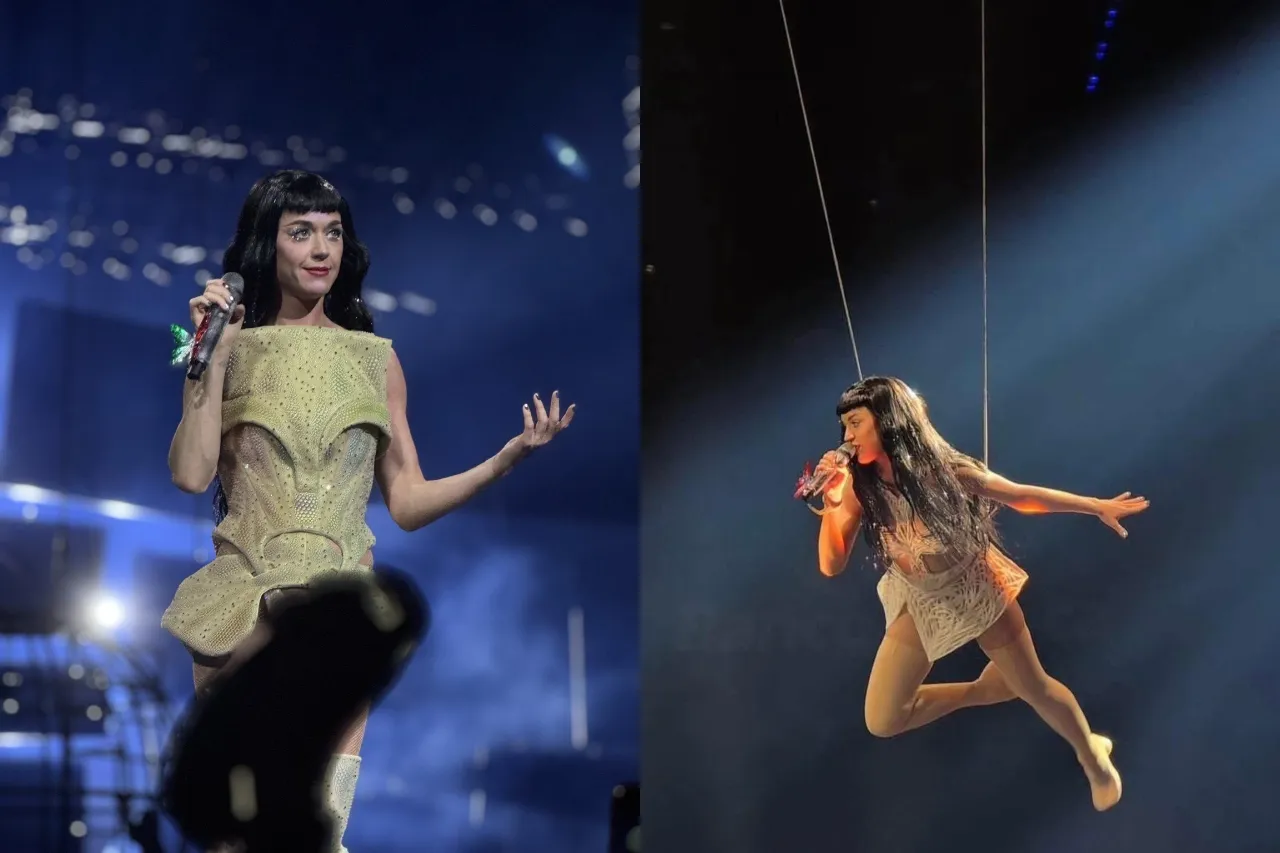 Katy Perry inicia gira de conciertos en México; sorprende a sus fans