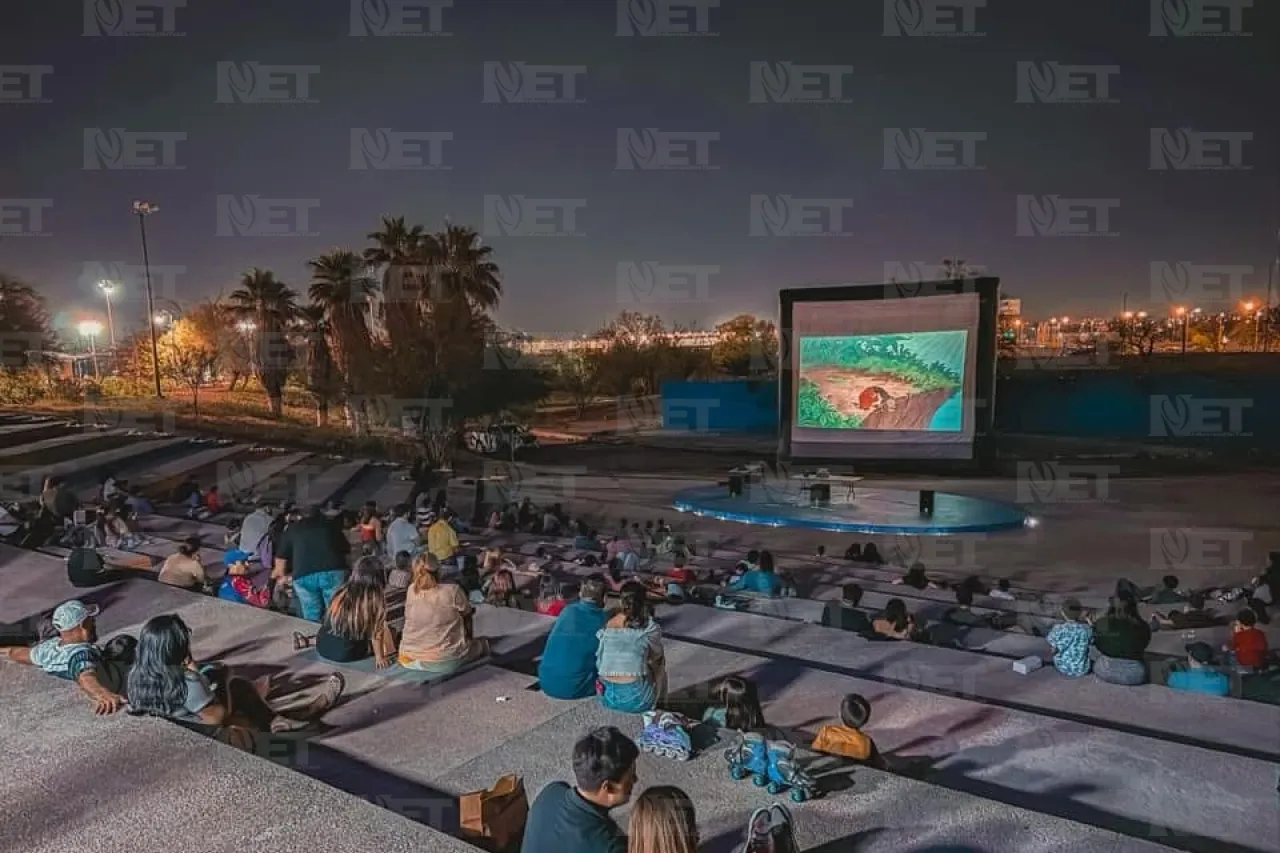 Regresa el cine al aire libre en el Parque Central