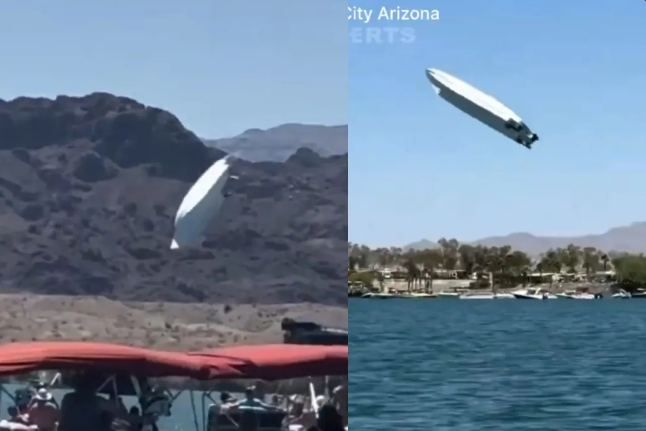 Bote vuelca a 320 km/h, pero llega a la meta y gana carrera en Arizona