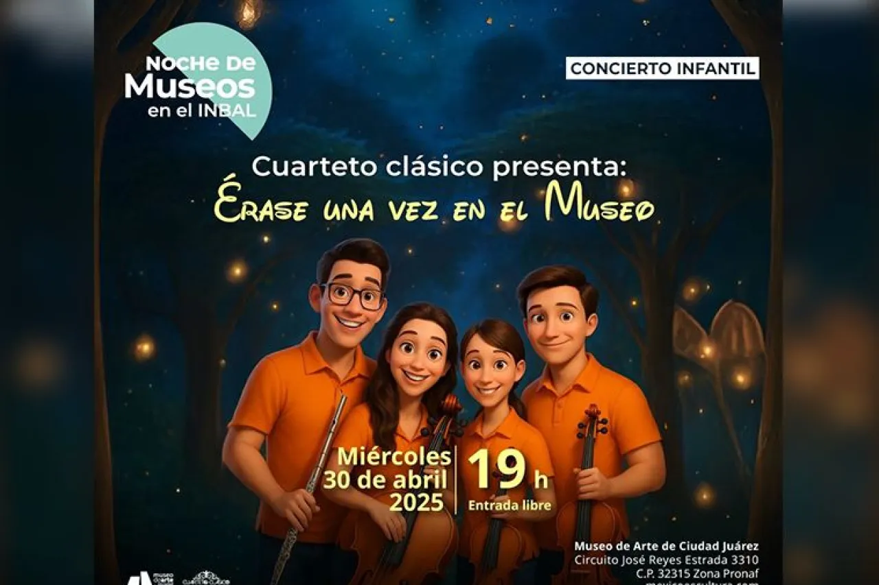 Érase una vez en el Museo, invitan a concierto infantil