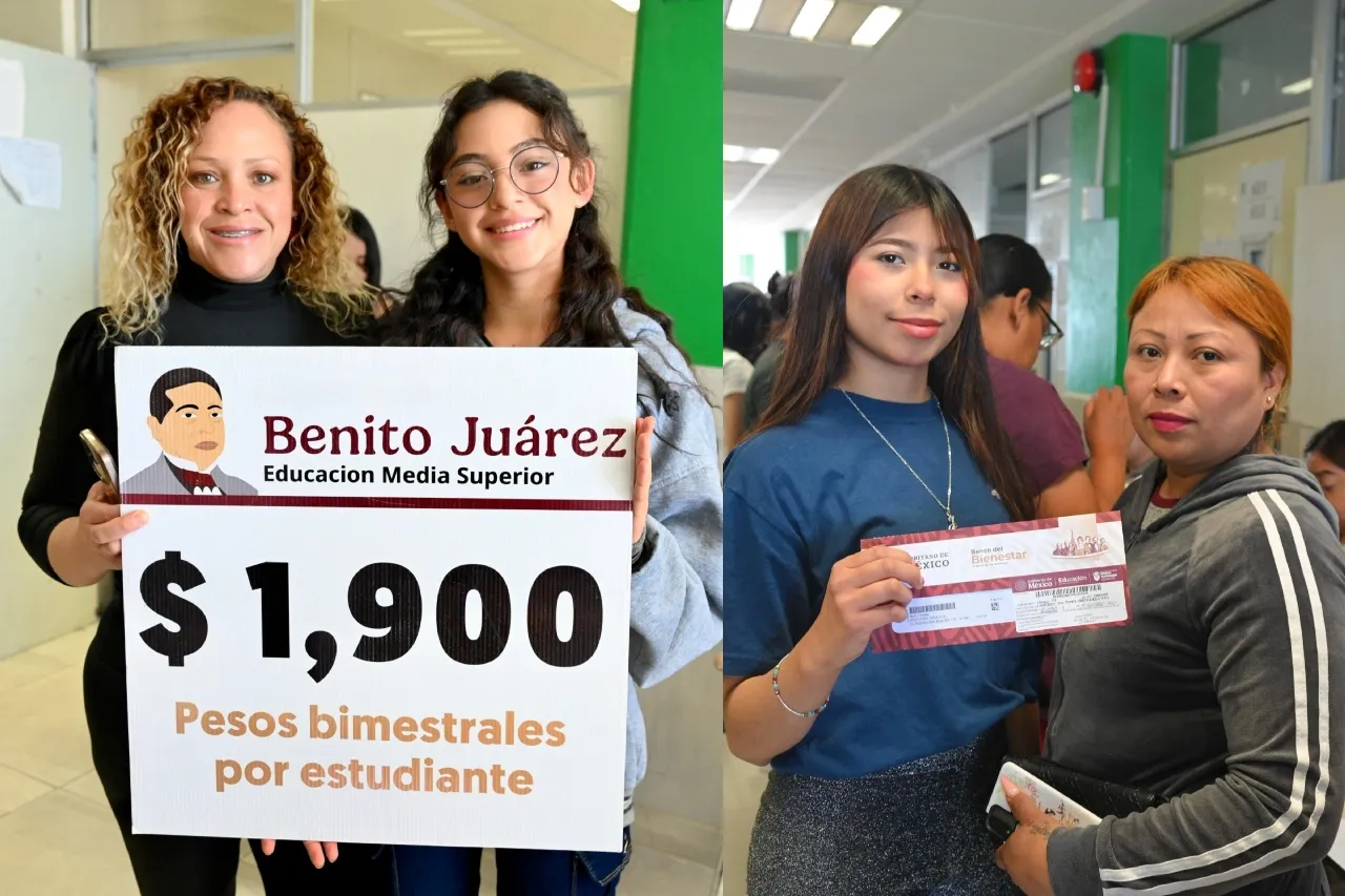 Llevarán tarjetas de la beca Benito Juárez a estas prepas