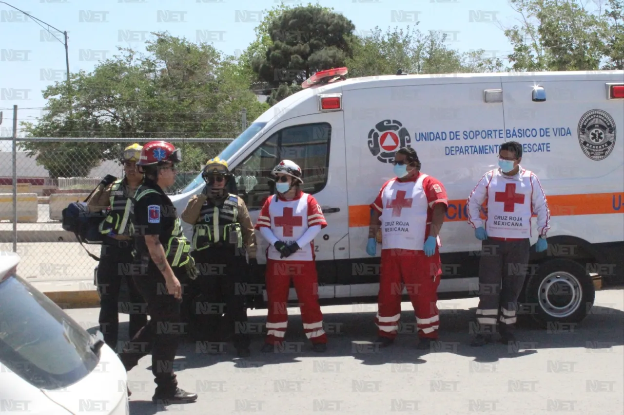 Evacúan Presidencia Municipal por Simulacro Nacional
