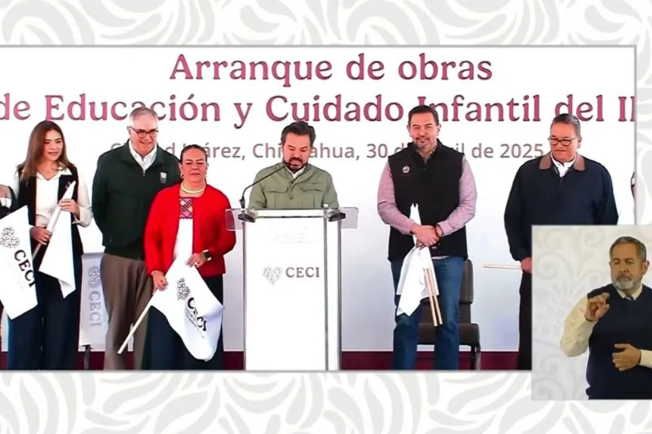 Arrancan en Juárez construcción de Centros de Educación y Cuidado Infantil 