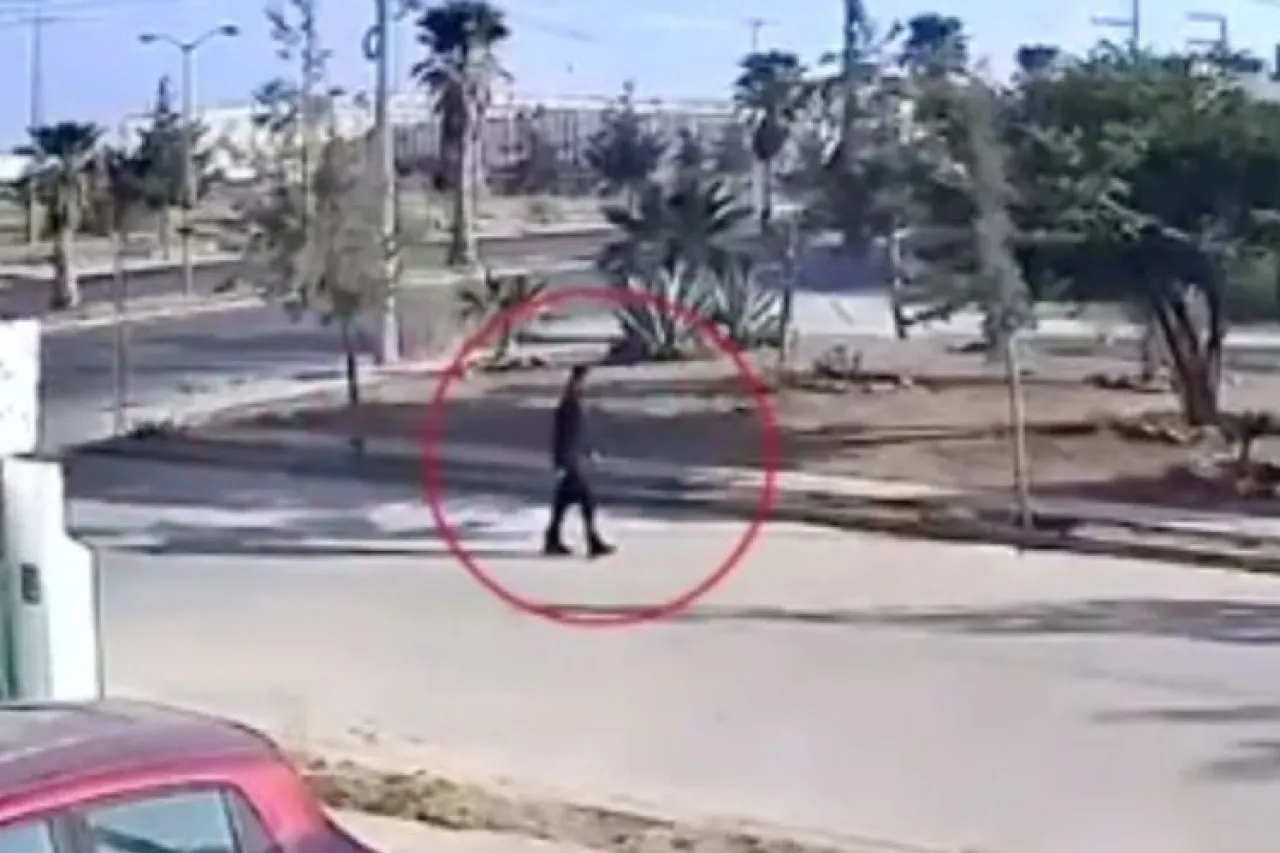 Video: Acosador sigue a joven, la toca y sale corriendo