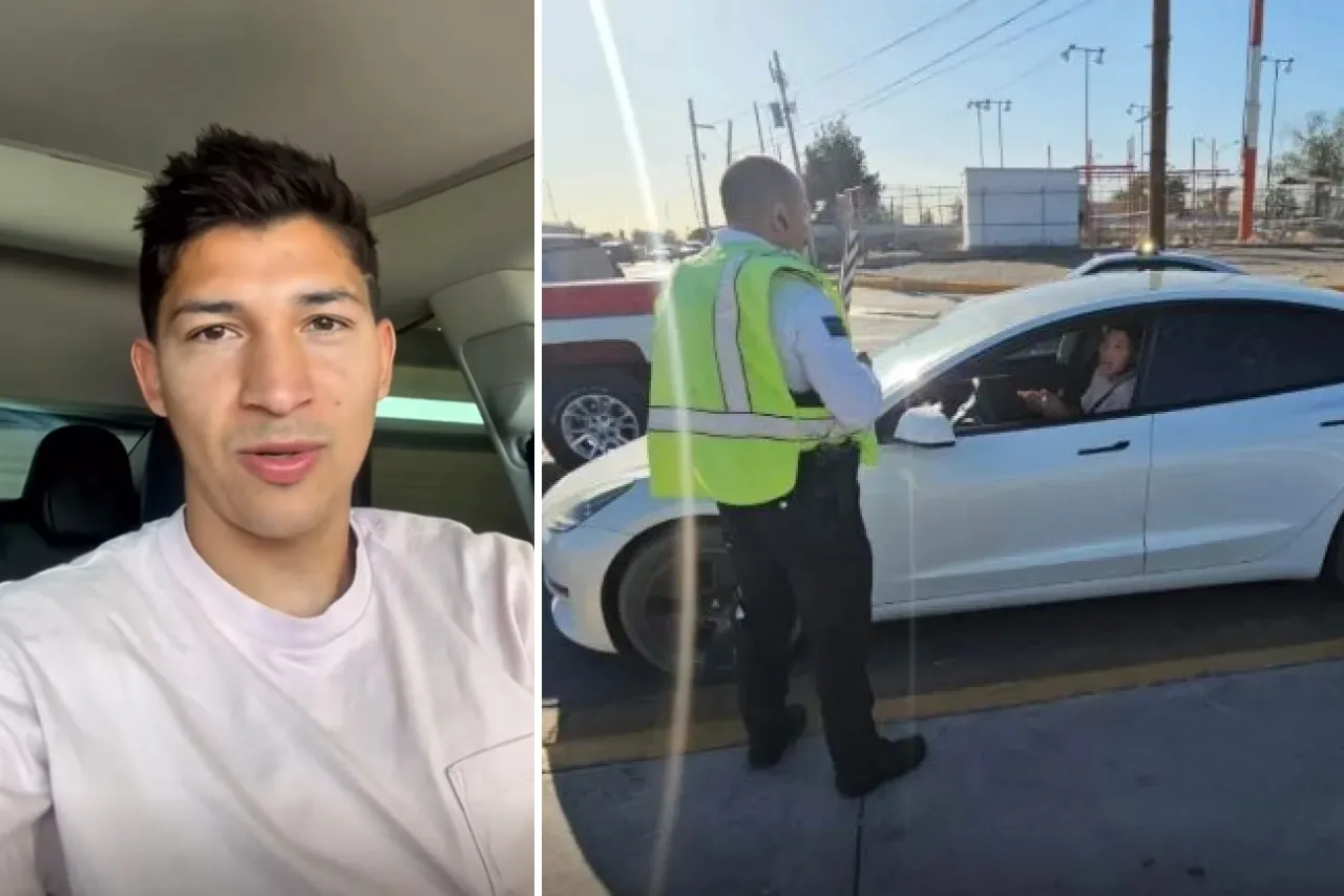 Video: Asegura Ángel Zaldívar que no se metió a la fila del puente Libre