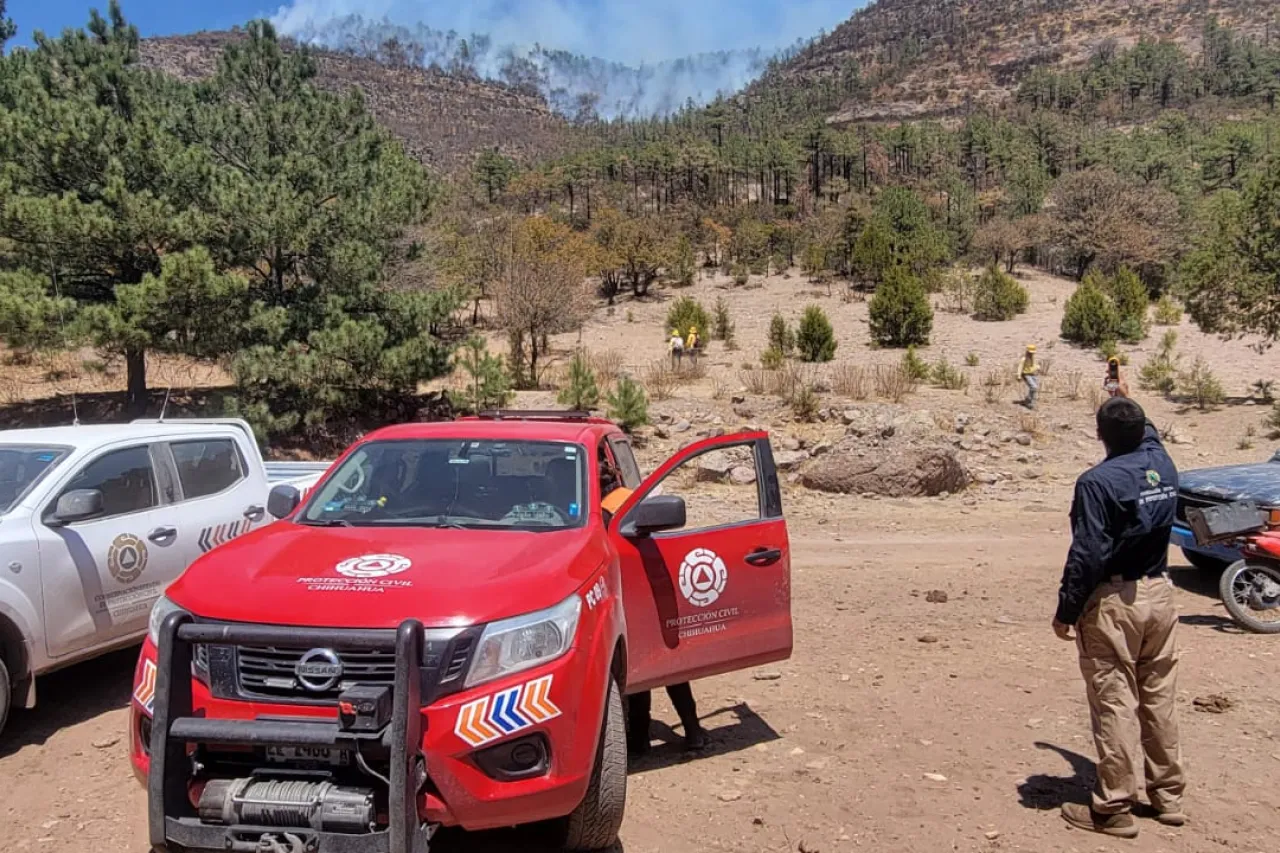 Hay 18 incendios activos en Chihuahua