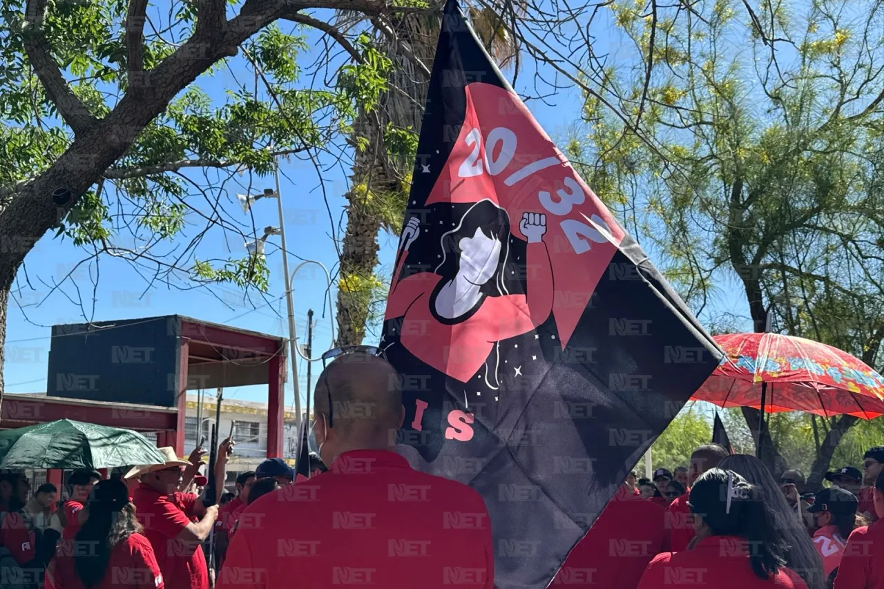 Empleados de maquila se reúnen para marchar por ley de 40 horas de trabajo