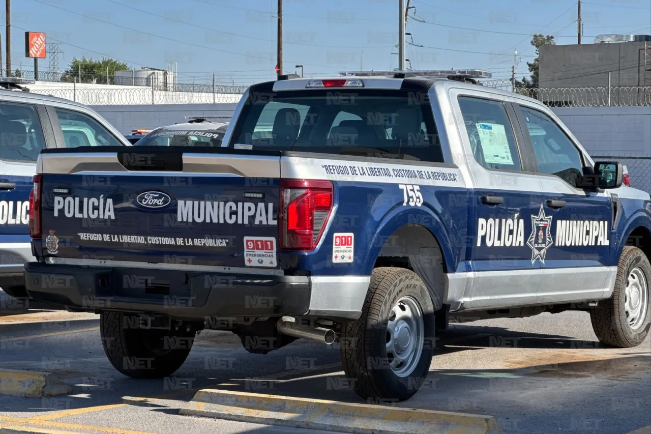 Llegan nuevas unidades para patrullar calles de Juárez