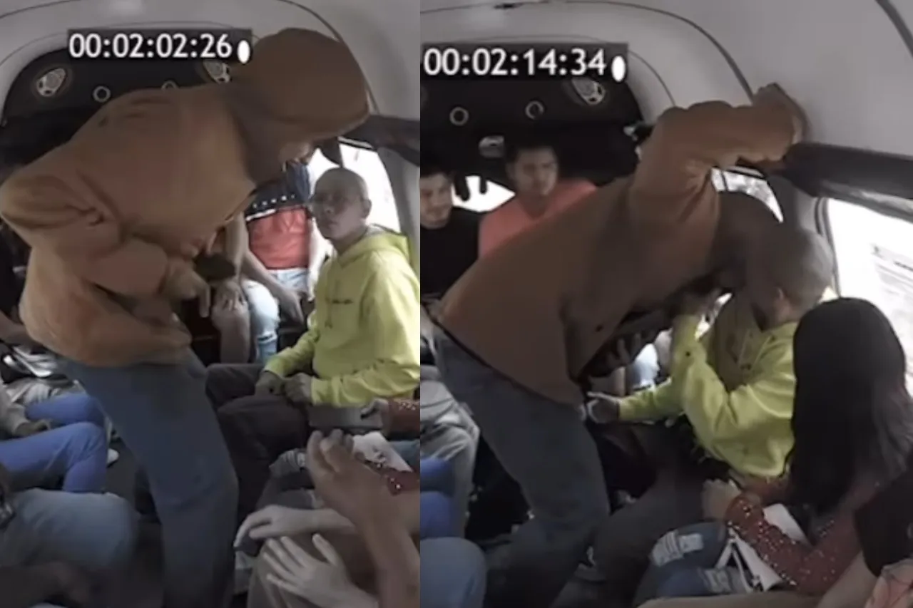 'Ganó el amor'; asaltante roba celulares y un beso a pasajero en una combi