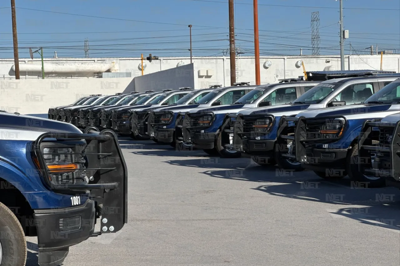 Llegan nuevas unidades para patrullar calles de Juárez