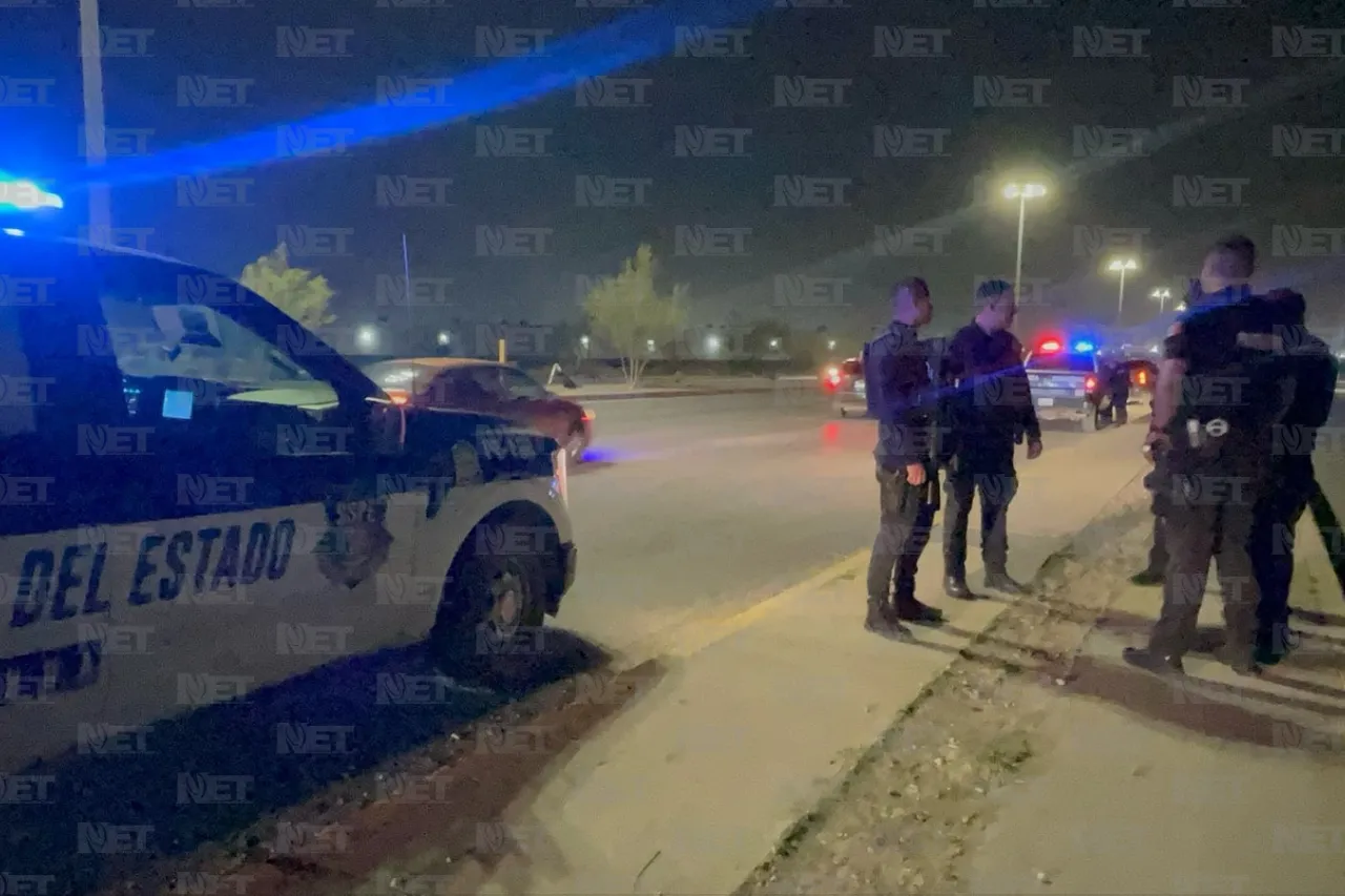 Movilización policial por persecución en Juárez