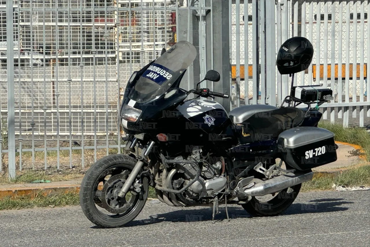 Choca 'biker' contra tráiler en el bulevar Tomás Fernández