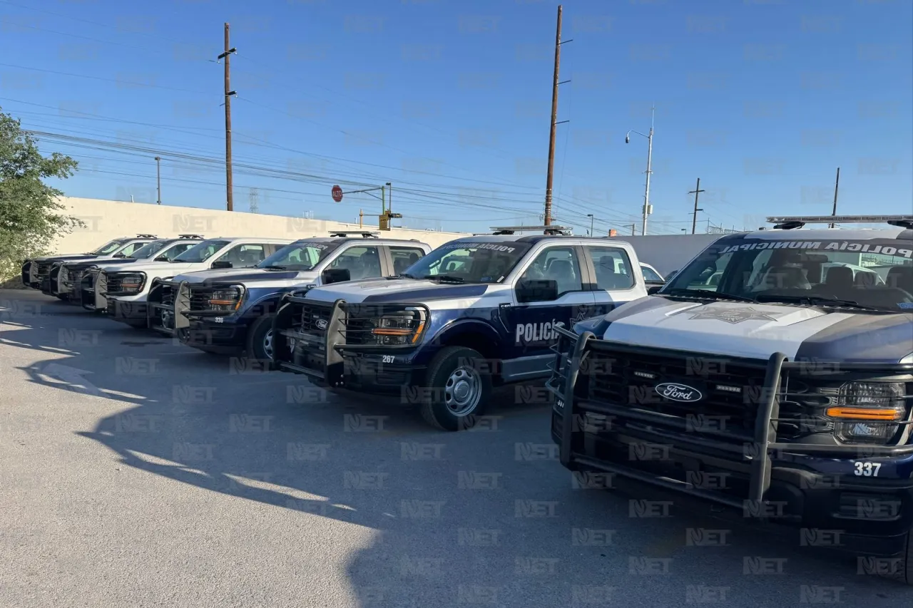 Llegan nuevas unidades para patrullar calles de Juárez