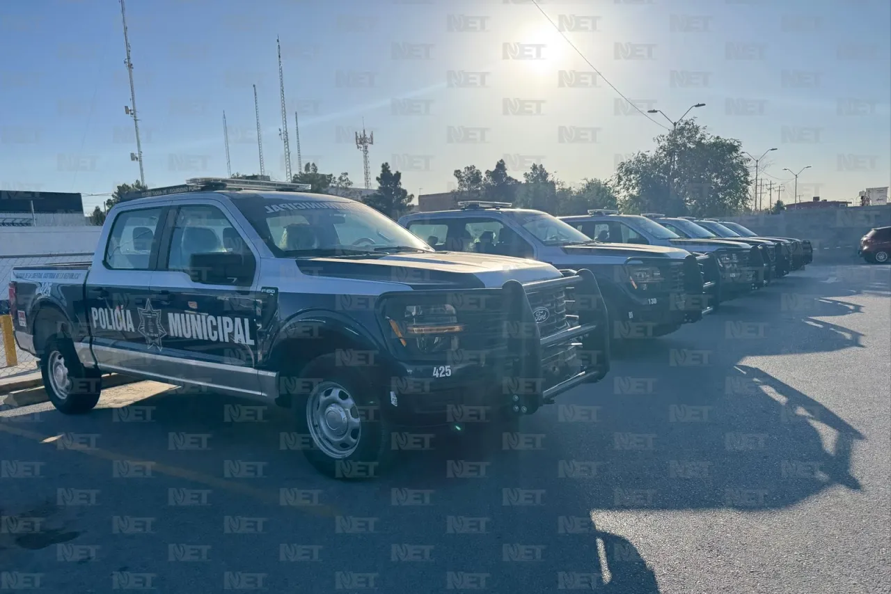 Llegan nuevas unidades para patrullar calles de Juárez