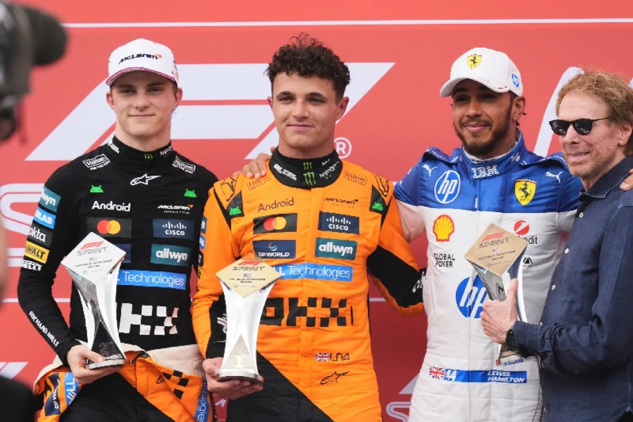 Lando Norris se lleva la carrera sprint en Miami