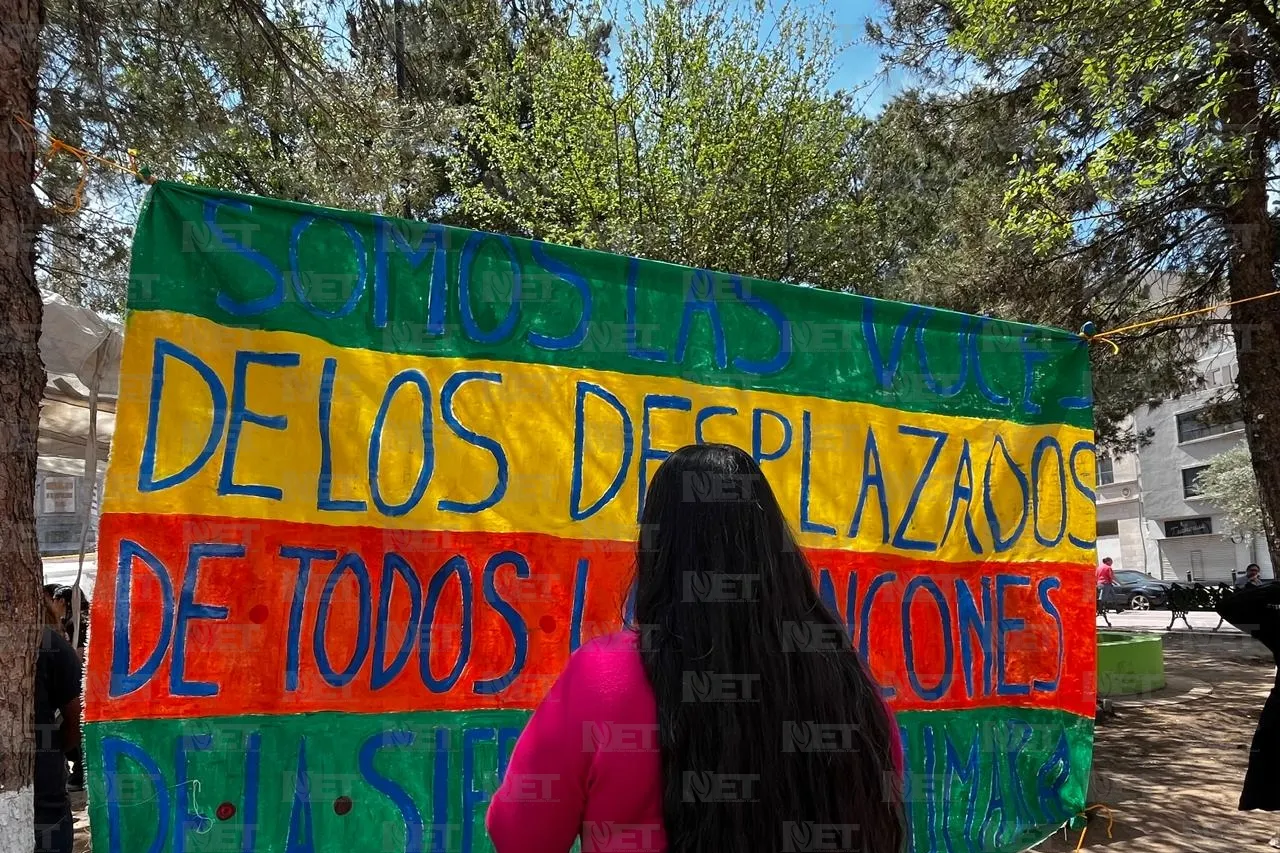 Aprovechados, se meten a las casas no más porque traen armas: mujer desplazada
