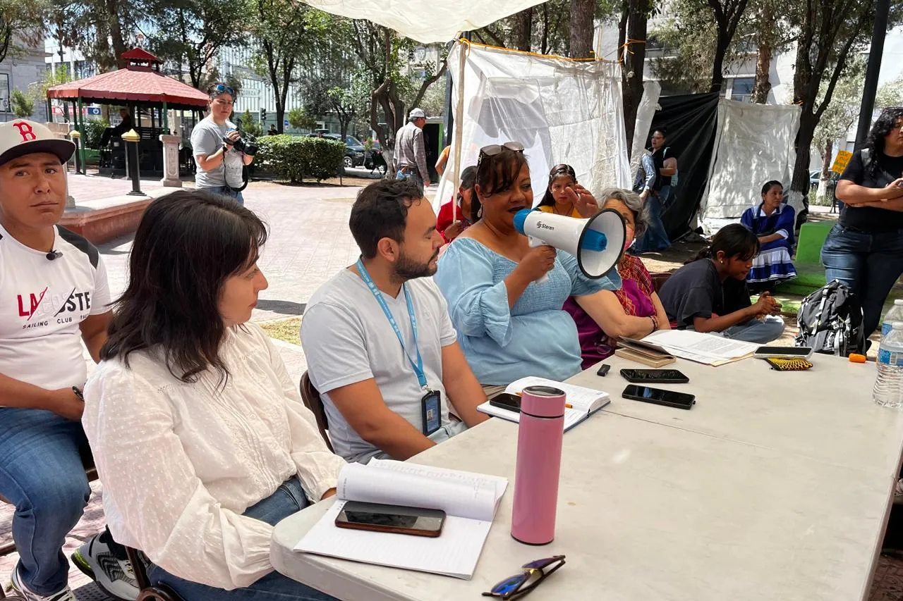 Inicia encuentro estatal de personas desplazadas