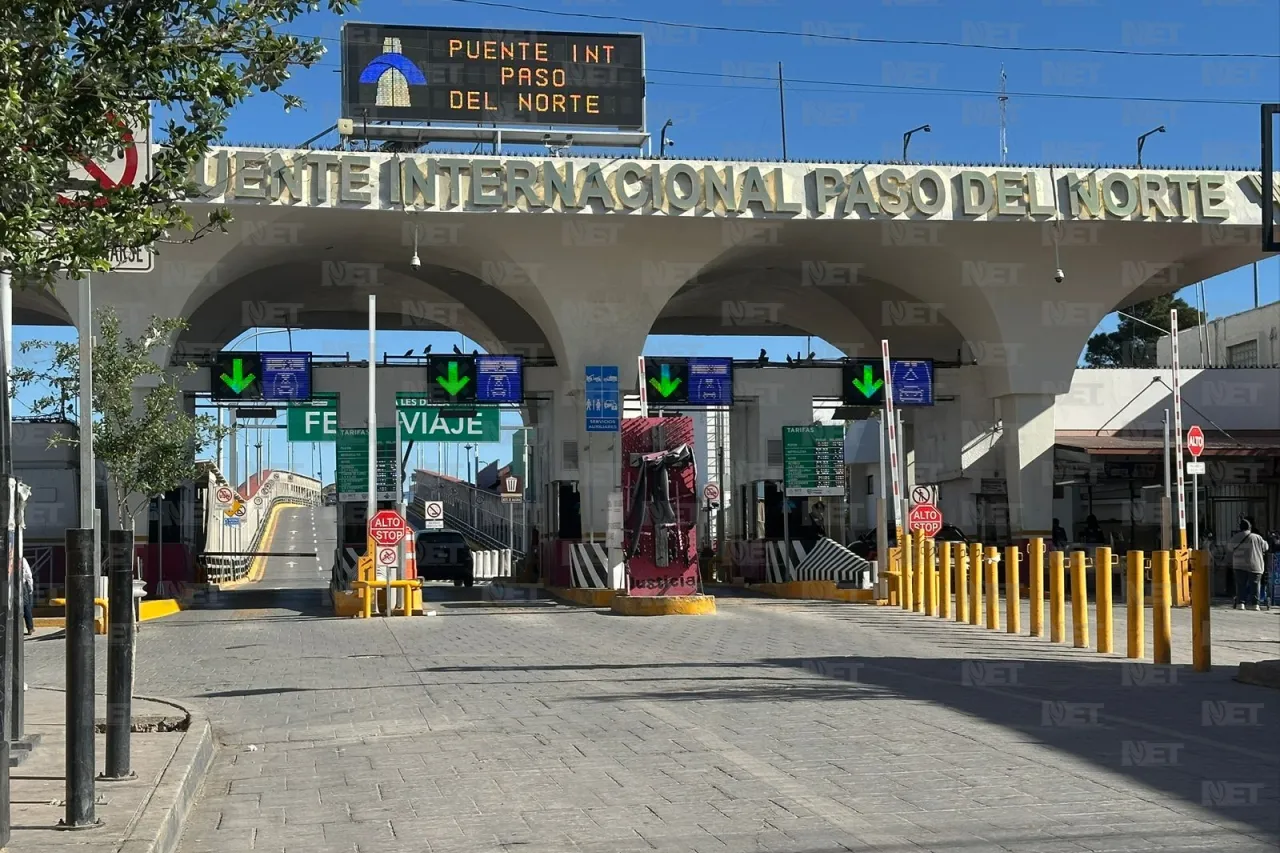 Varían tiempos de espera para cruzar a El Paso