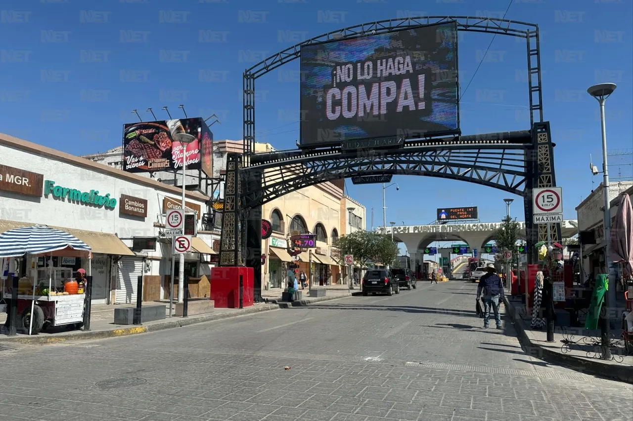 Despejada y limpia la avenida Juárez tras festival 