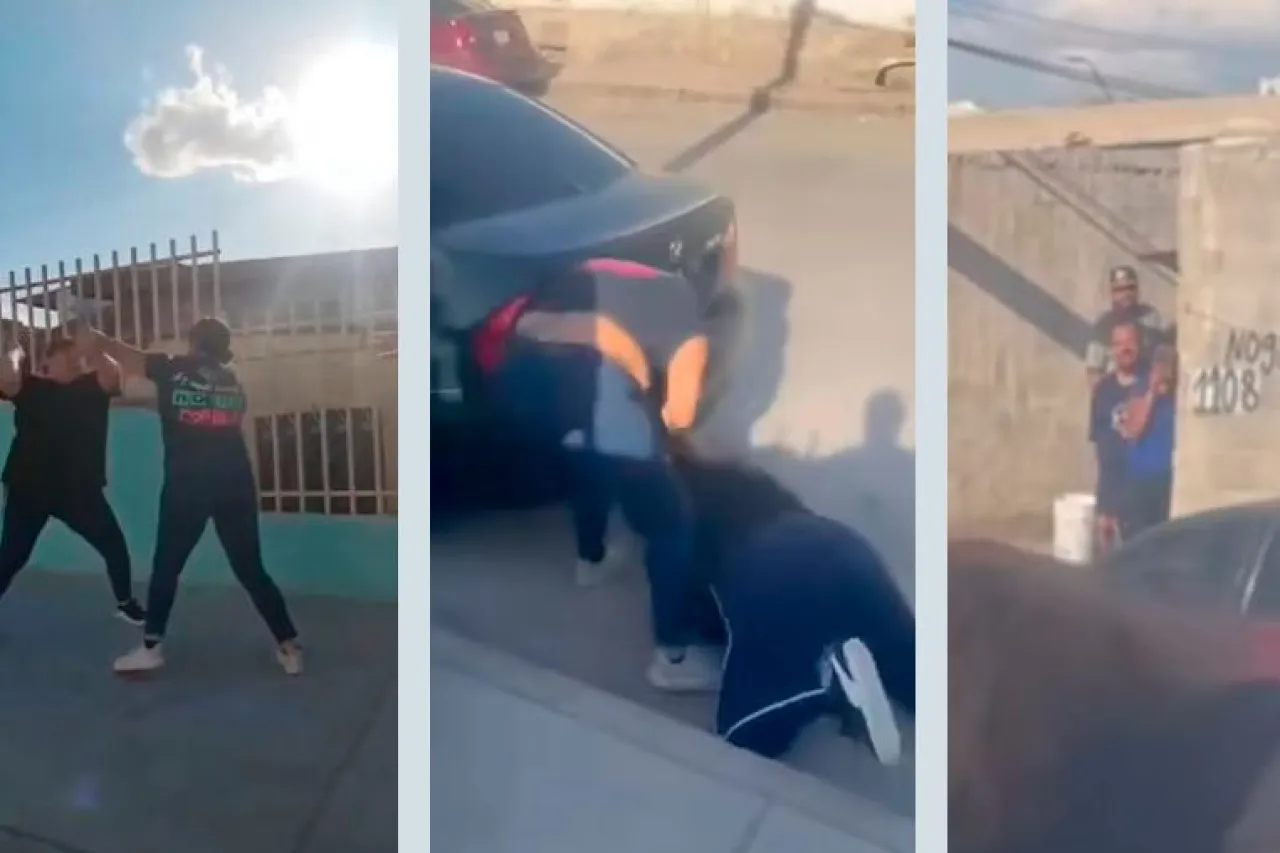 De todo Tanía, arre: Riña se viraliza en Juárez
