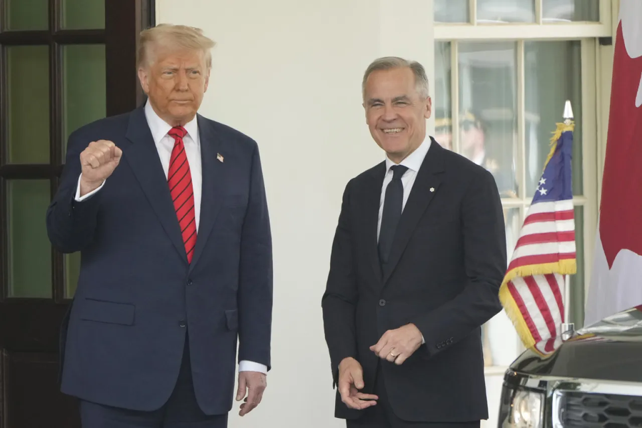 Reunión Trump- Carney deja grandes diferencias sobre aranceles y 51º estado