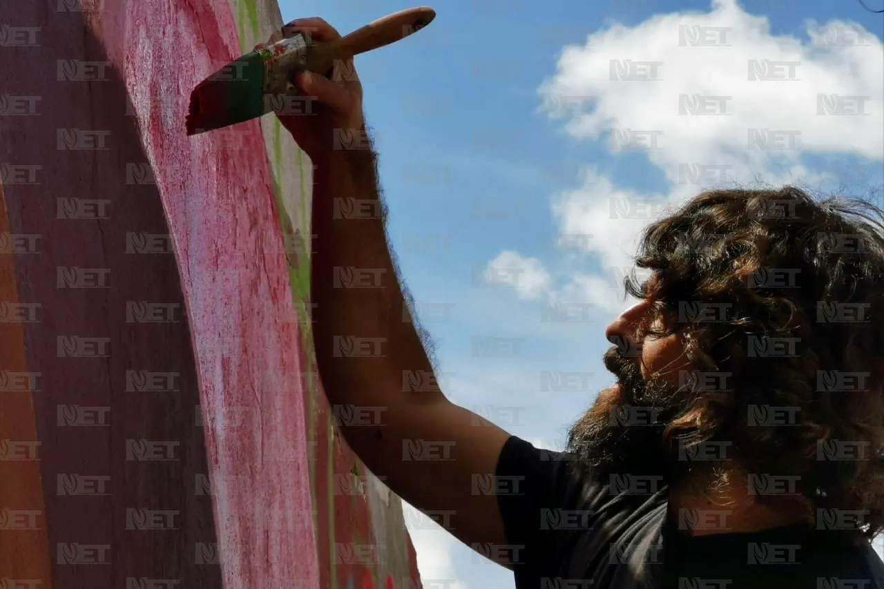Muralistas de la ciudad inician recuperación de espacios por medio de la pintura