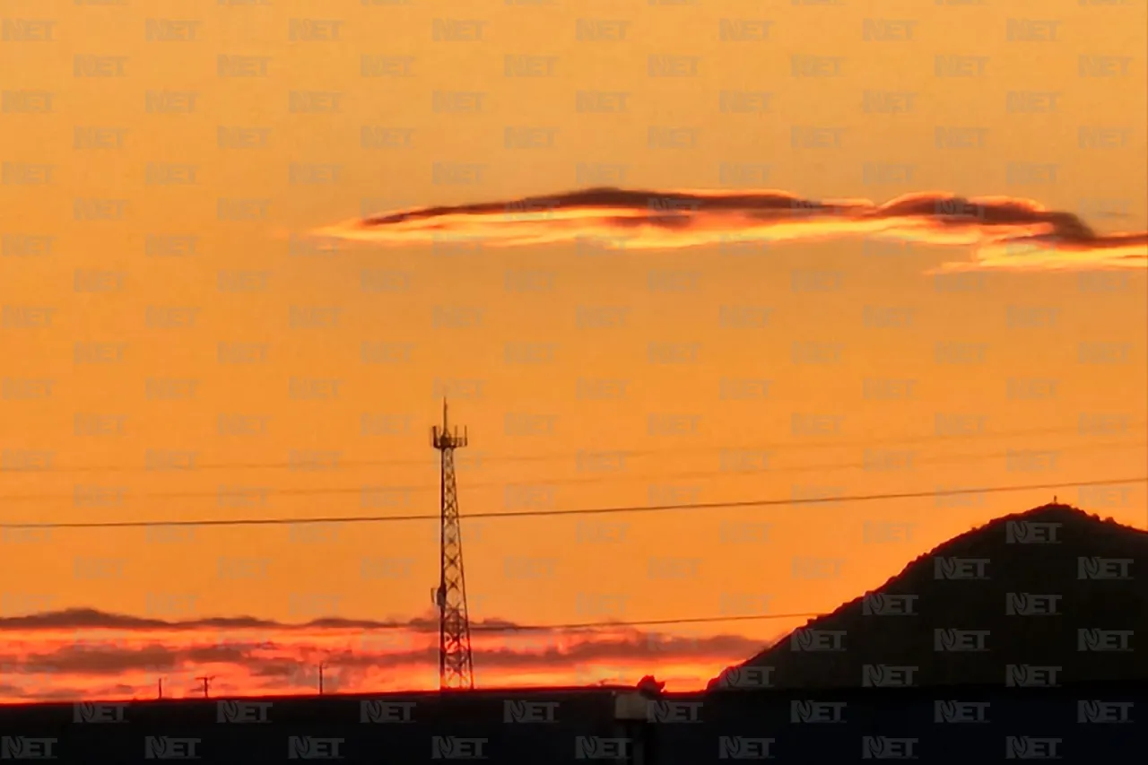La magia del atardecer desde los Kilómetros de Ciudad Juárez