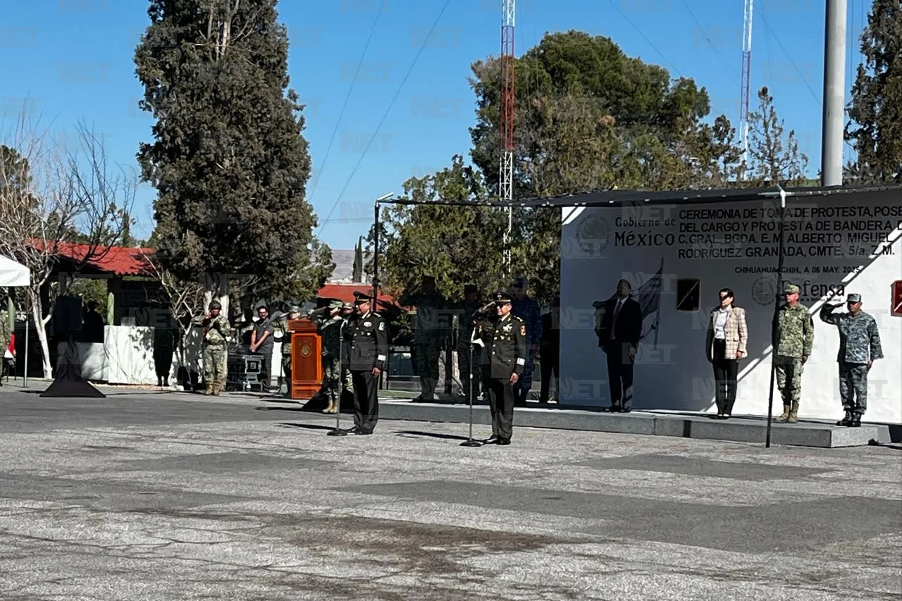 Llega nuevo mando a la 5ª Zona Militar