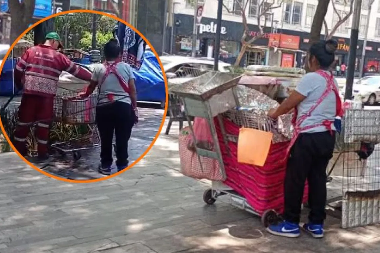 Video: Exhiben a vendedora por hervir elotes con agua tratada