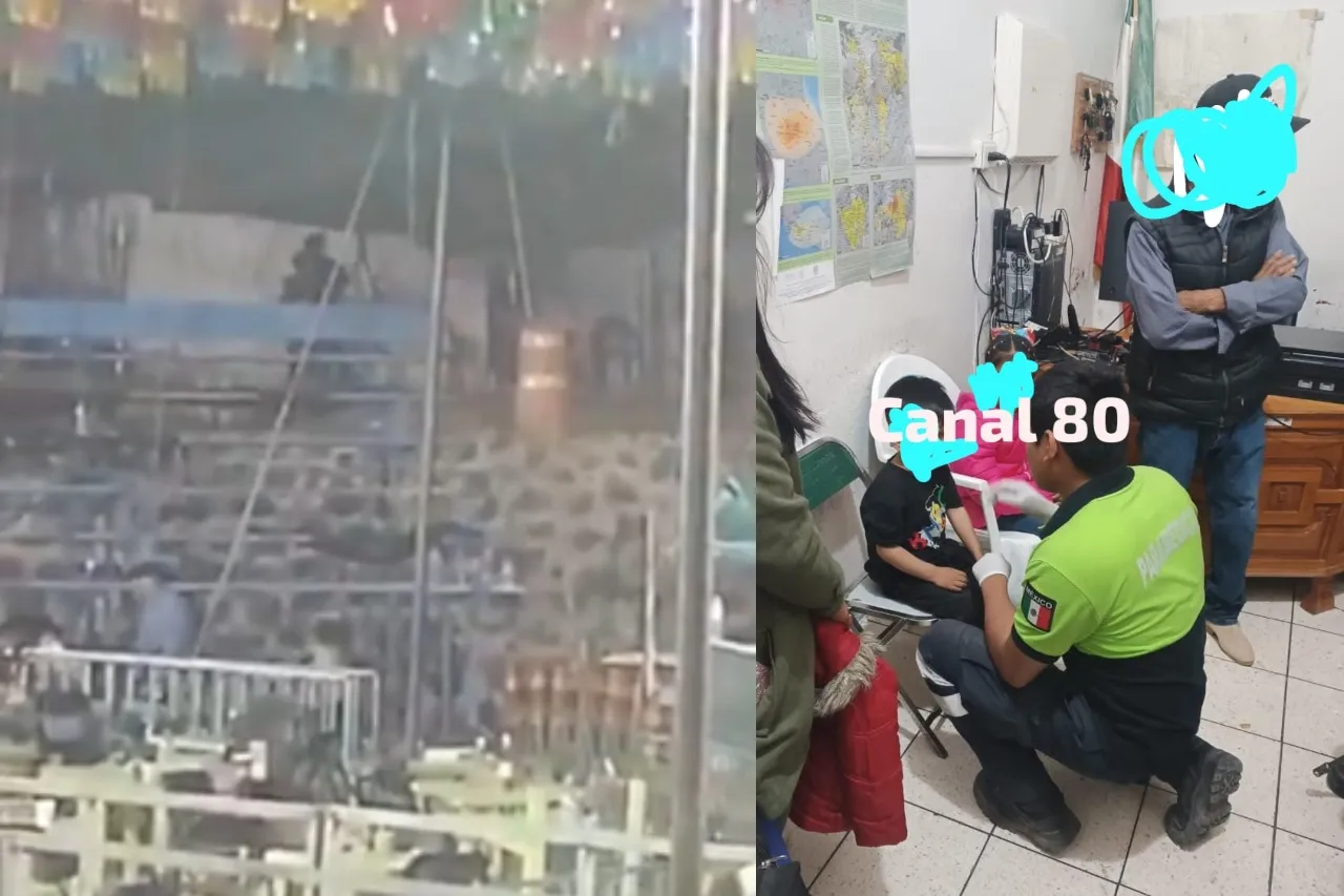 Hombre acude a jaripeo y olvida a sus 2 hijos dormidos en unas sillas