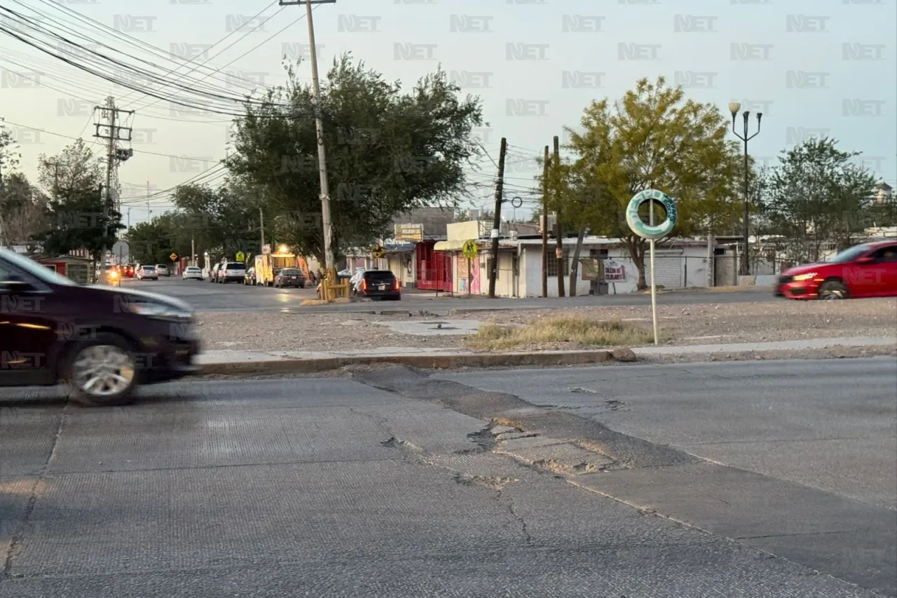 Defecto en pavimento causa tope irregular en la avenida Ejército Nacional